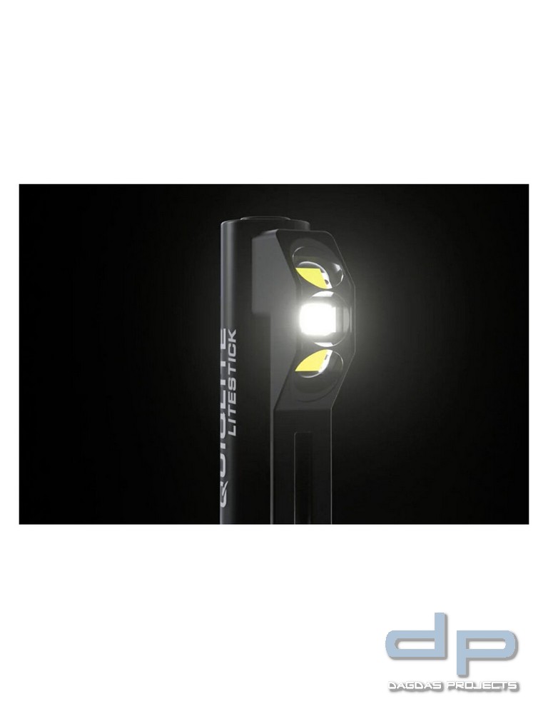 Quiqlite (TM) LiteStick LED-Stiftlampe "WhiteLite" (weiß/weiß/weiß