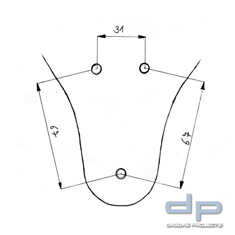 SAFARILAND® 6075 CUBL-Wechselsteg (tief sitzend), Ziehwinkel verstellbar