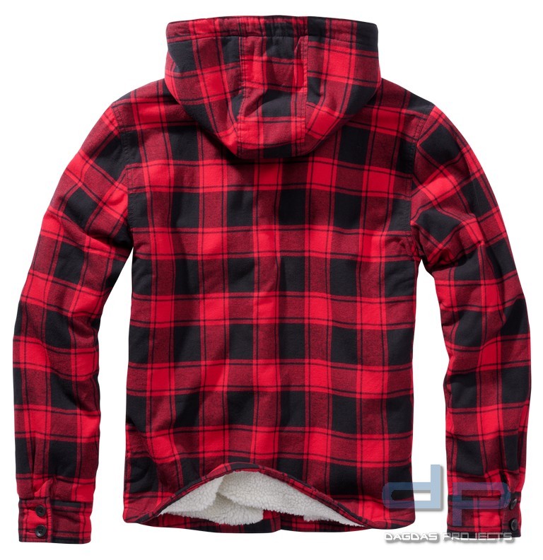 Lumberjacket hooded in verschiedenen Farben