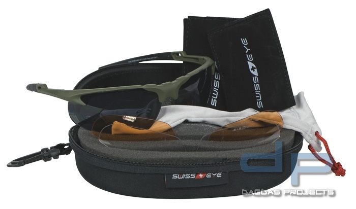 SwissEye Tactical Brille Apache Oliv