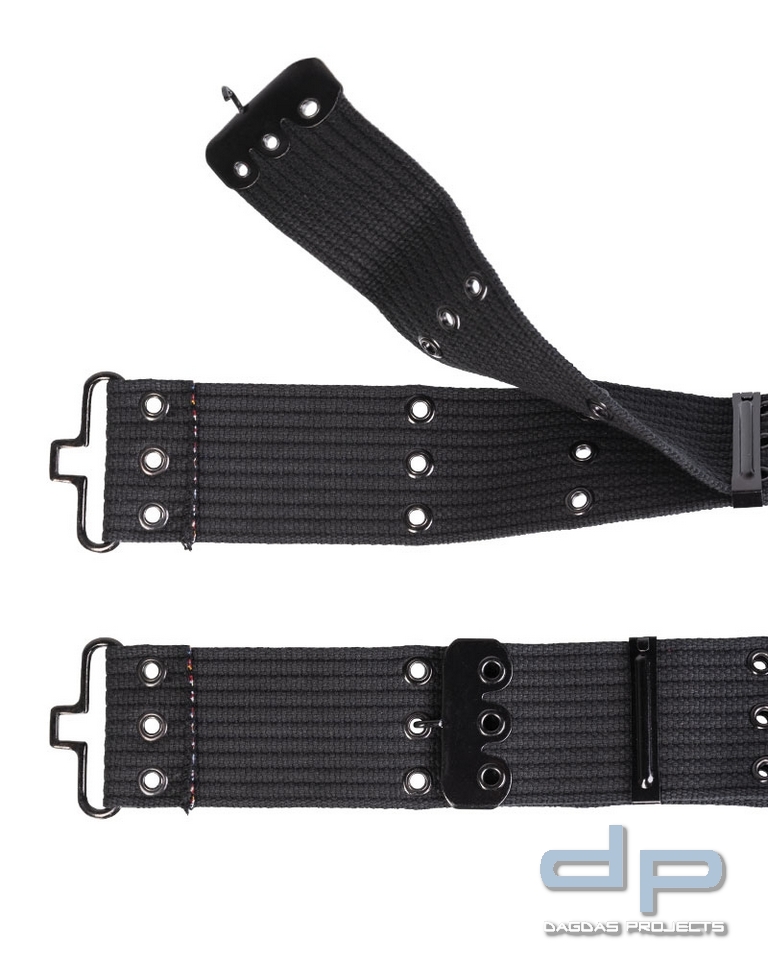 US Lochkoppel Import schwarz VPE 10