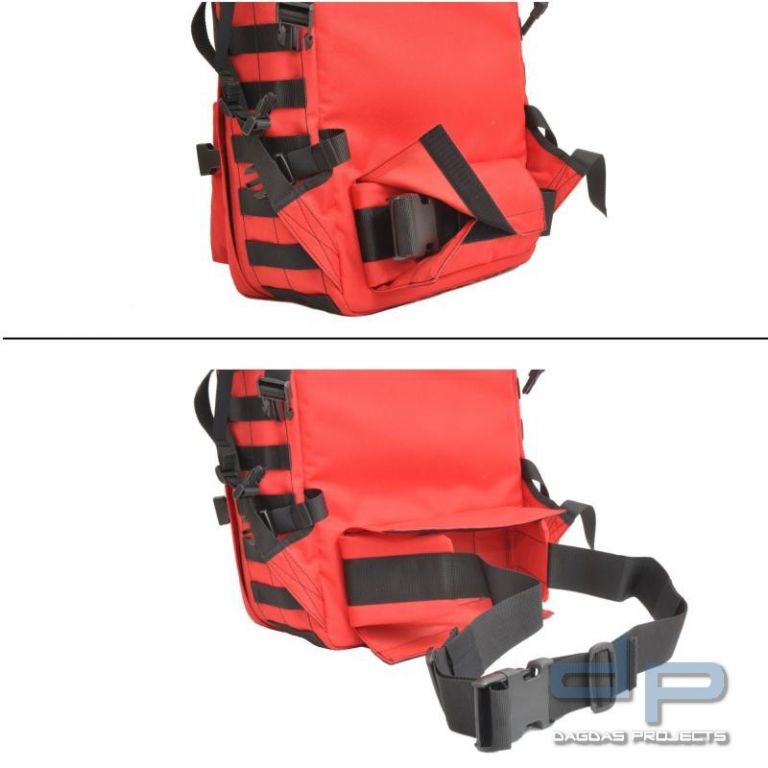 Großer Notarzt-Rucksack Rot