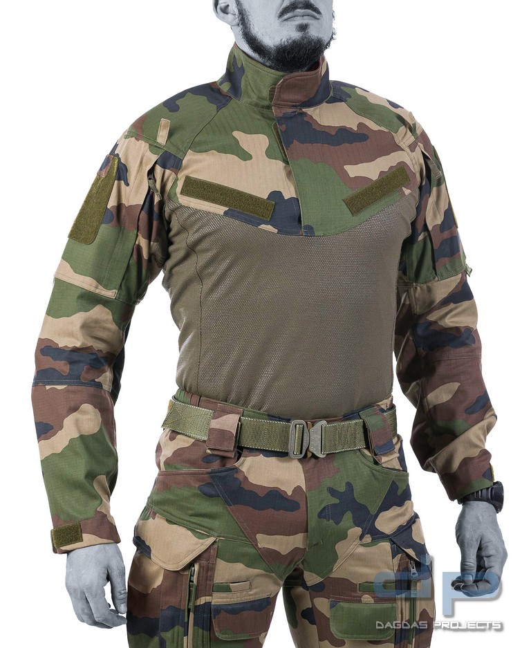UF PRO STRIKER X COMBAT SHIRT CE WOODLAND CAMO