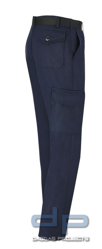 Bundhose HuPF Teil 2 dunkelblau ohne Reflexstreifen 100% Baumwolle