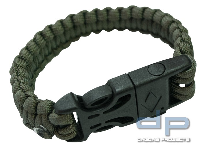 Relags Paracord Bracelet mit Zündstahl