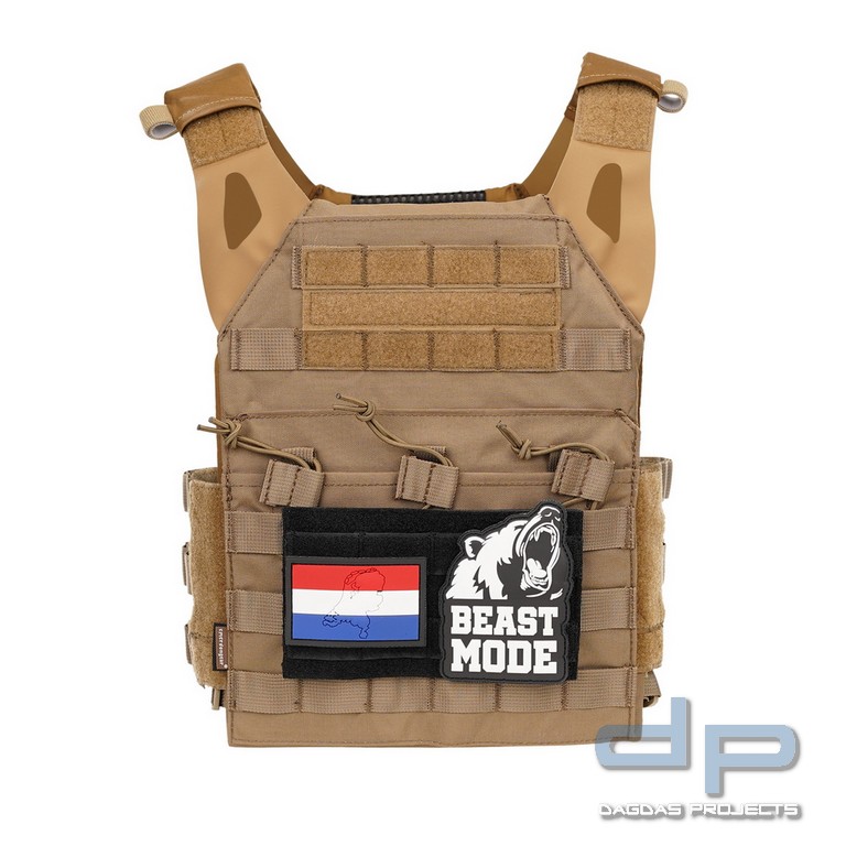 MOLLE-Patch-Adapter Haken + Schlaufe groß Verschiedene Farben.