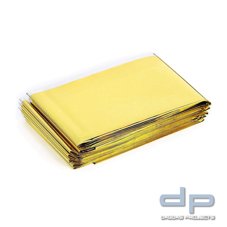 BCB Emergency deken goud/zilver RP045