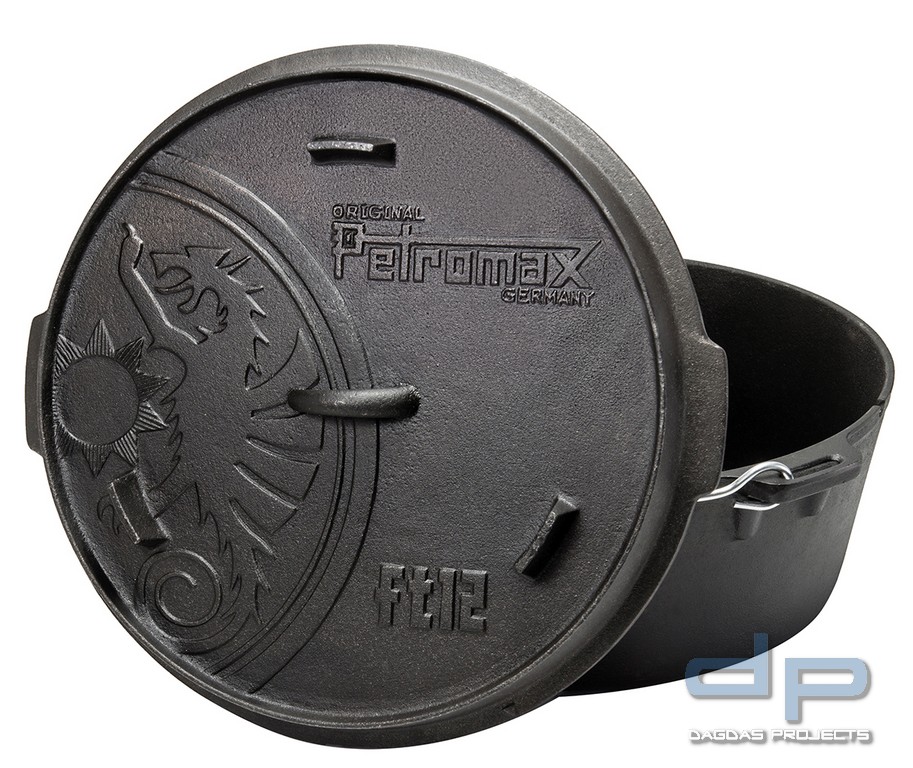 PETROMAX FEUERTOPF DUTCH OVEN FT12-T (OHNE FÜSSE)