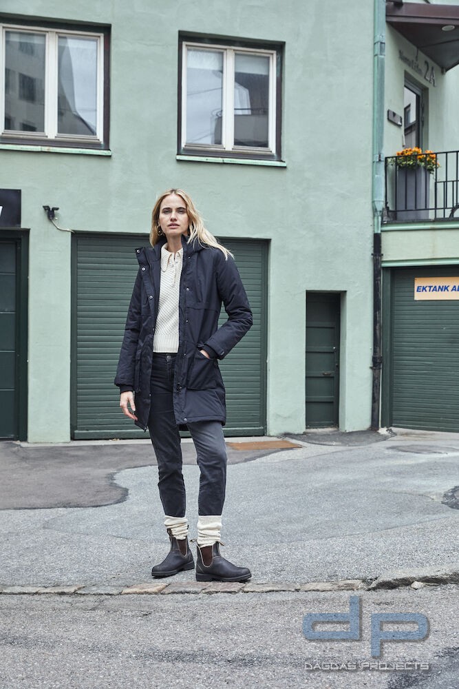 Behörden Damenparka "Lindy" in Schwarz