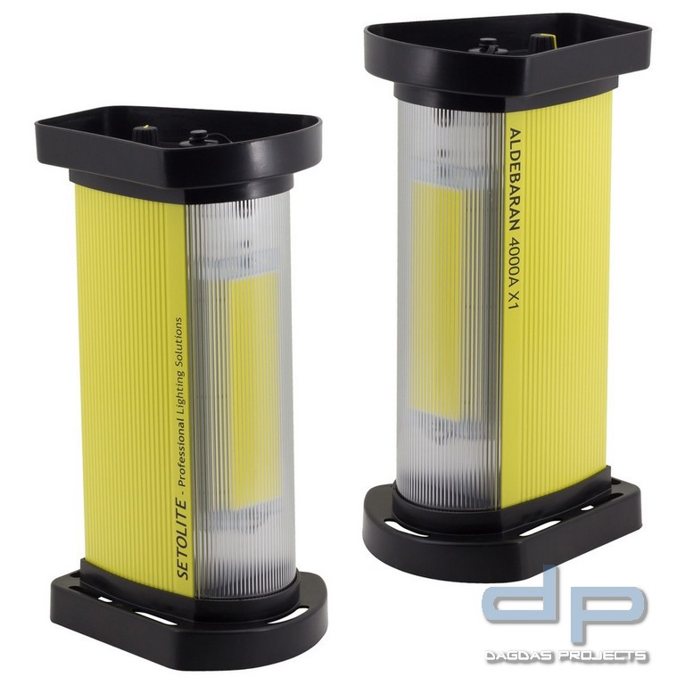 Akku-Arbeitsstrahler Aldebaran 4000A-X1, 66 Wh/12 W