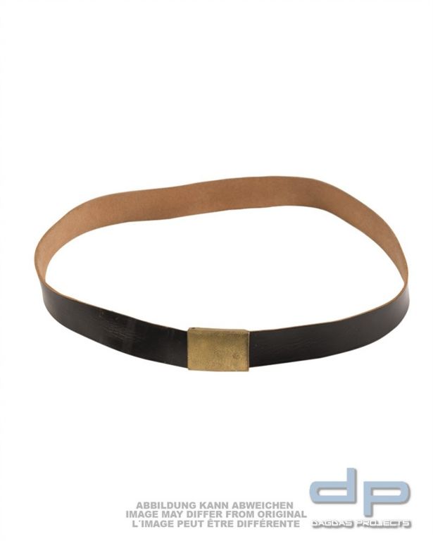 BW HOSENGÜRTEL LEDER MARINE GEBR. VPE 10
