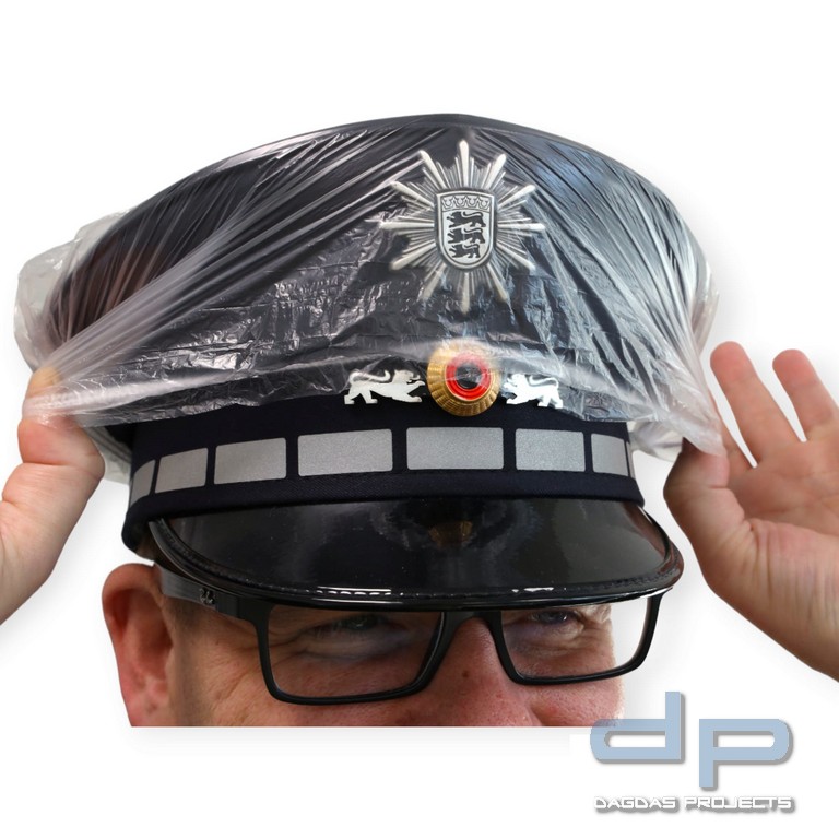 REGENSCHUTZHAUBE FÜR SCHIRMMÜTZEN TRANSPARENT