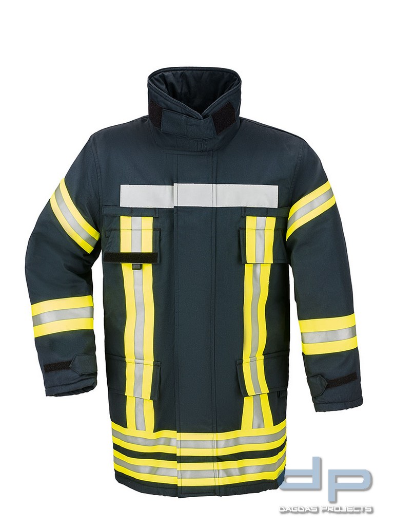 Überjacke EN 469:2005 und HuPF Teil 1 (09/06) Dunkelblau