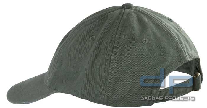 Baseball Cap Oliv Stone Washed US