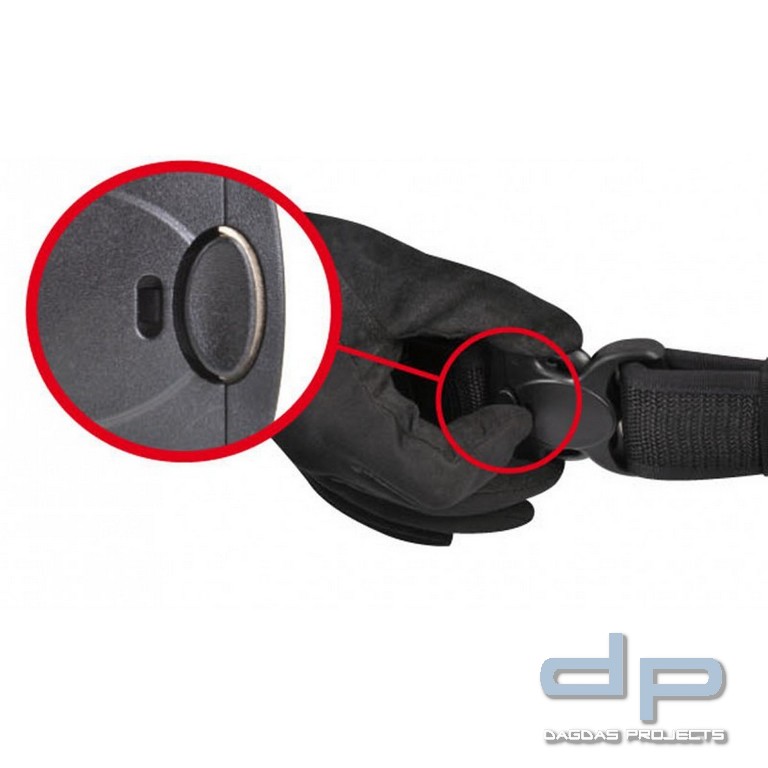 Dienstkoppel COP® 92MK245, COP® LOK 2 Schließe, mit Hakenklett, 45 mm, Cordura® Grün oder Beige
