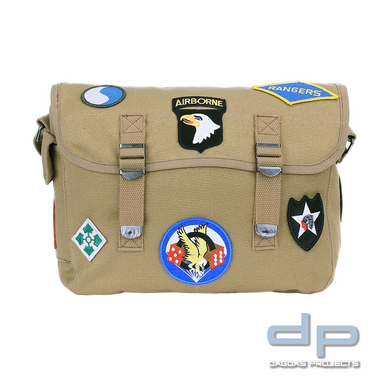 Leinentasche WWII Embleme