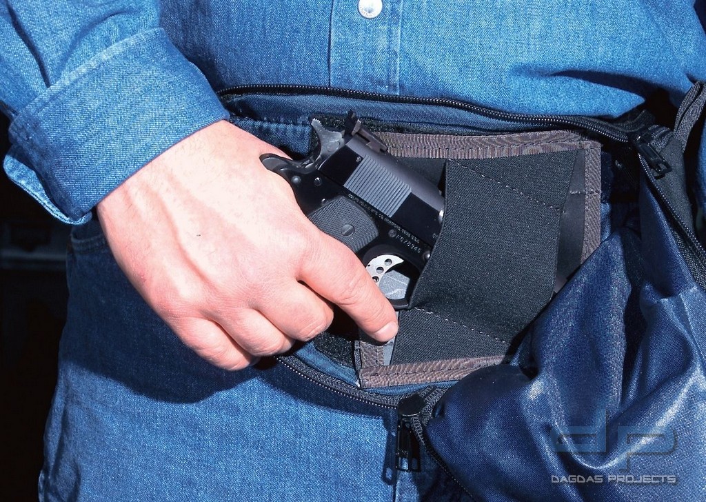 Bauchholster „Secret Service“ – Original für Rechtshänder