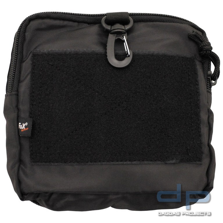 Rucksack, faltbar, schwarz