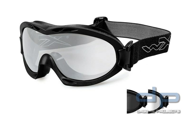 WILEY X NERVE SCHUTZBRILLE SMOKE/CLEAR in verschiedenen Farben