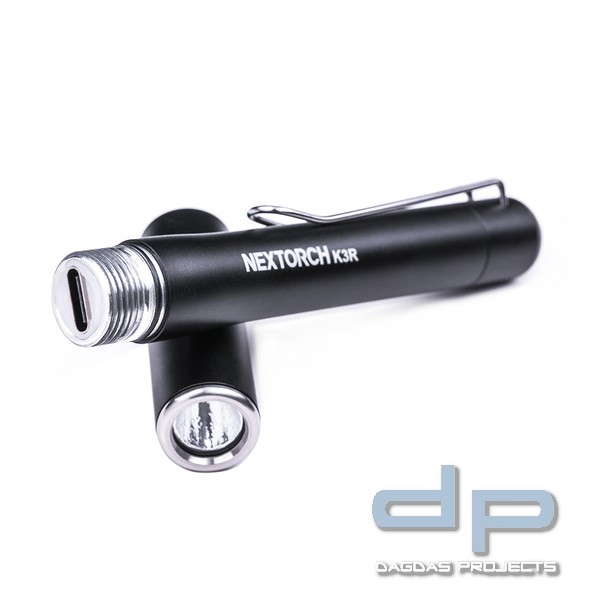 K3R - Penlight K3R 350 Lumen mit USB-C inkl. 320 mAh Akku