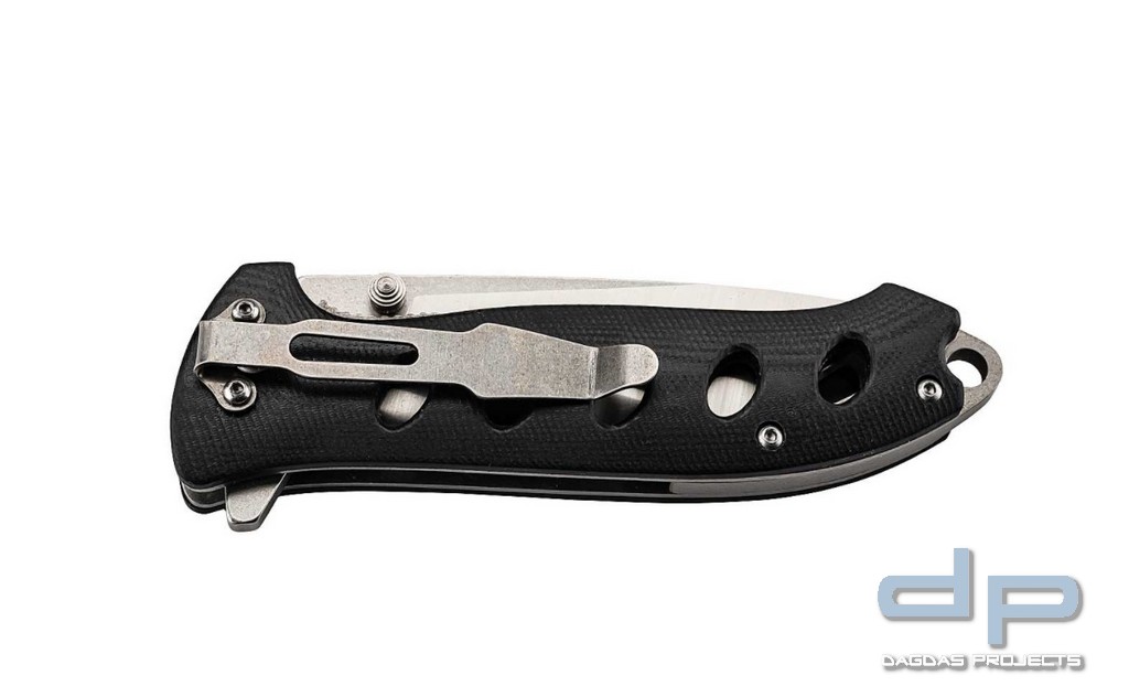 Einhandmesser Black G10