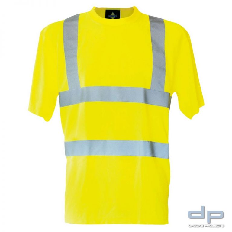 Hi-Viz Warnschutz T-Shirt EN ISO 20471 Gelb oder Orange