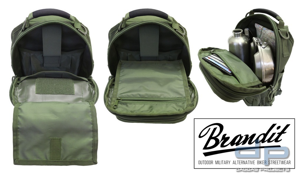 US Cooper Sling Medium Brandit in verschiedenen Farben