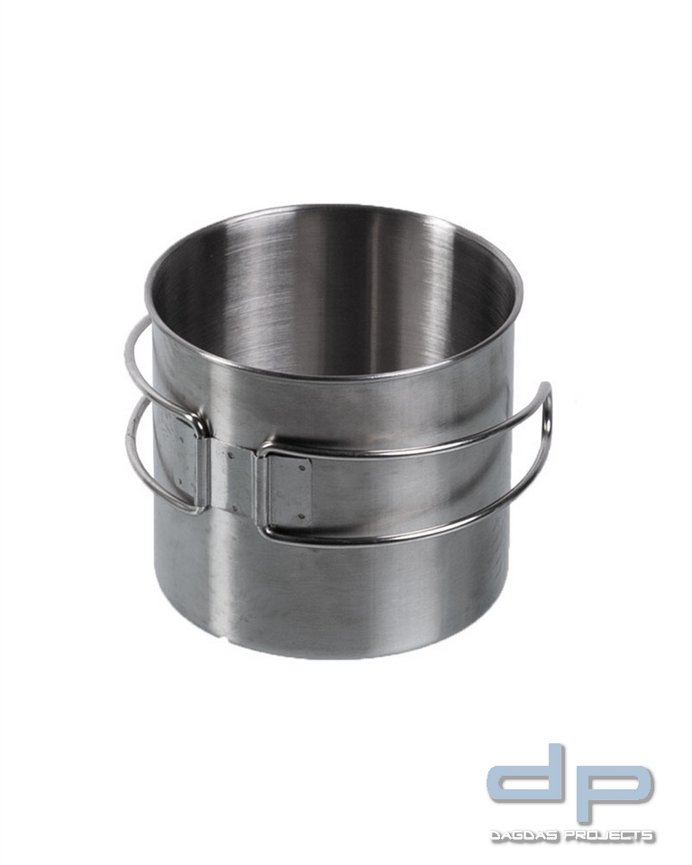 TRINKBECHER STAINLESS STEEL 600 ML (DRAHTGRIFFE) VPE 10