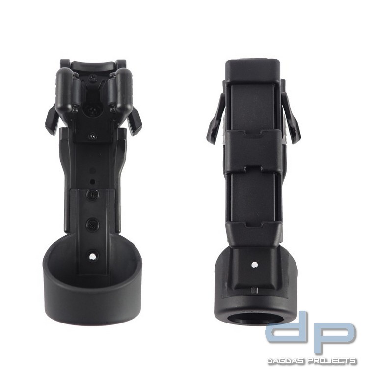 ESP® Taschenlampen Holster "LHU44", für eine Molle Schlaufe, 360° drehbar