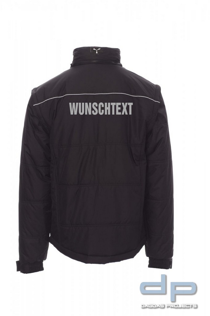 Payper Behördenjacke "ORION 2.0" in verschiedenen Farben mit Aufdruck in Reflex Silber