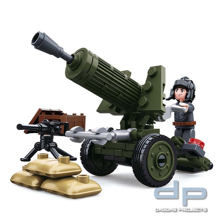 Sluban WWII 4in1 Army model A M38-B0678A #16130