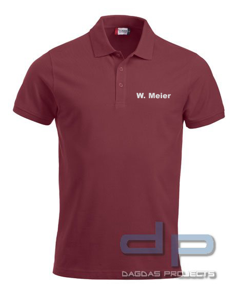 Behörden Polo Shirt Classic Lincoln S/S in verschienden Farben mit Aufdruck nach Wunsch