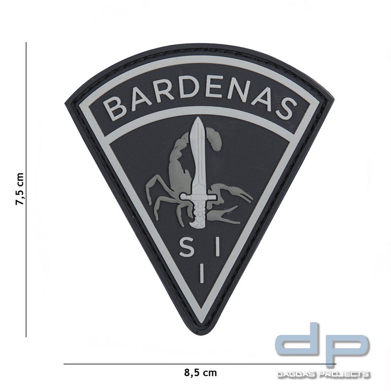 Emblem 3D PVC Bardenas schwarz