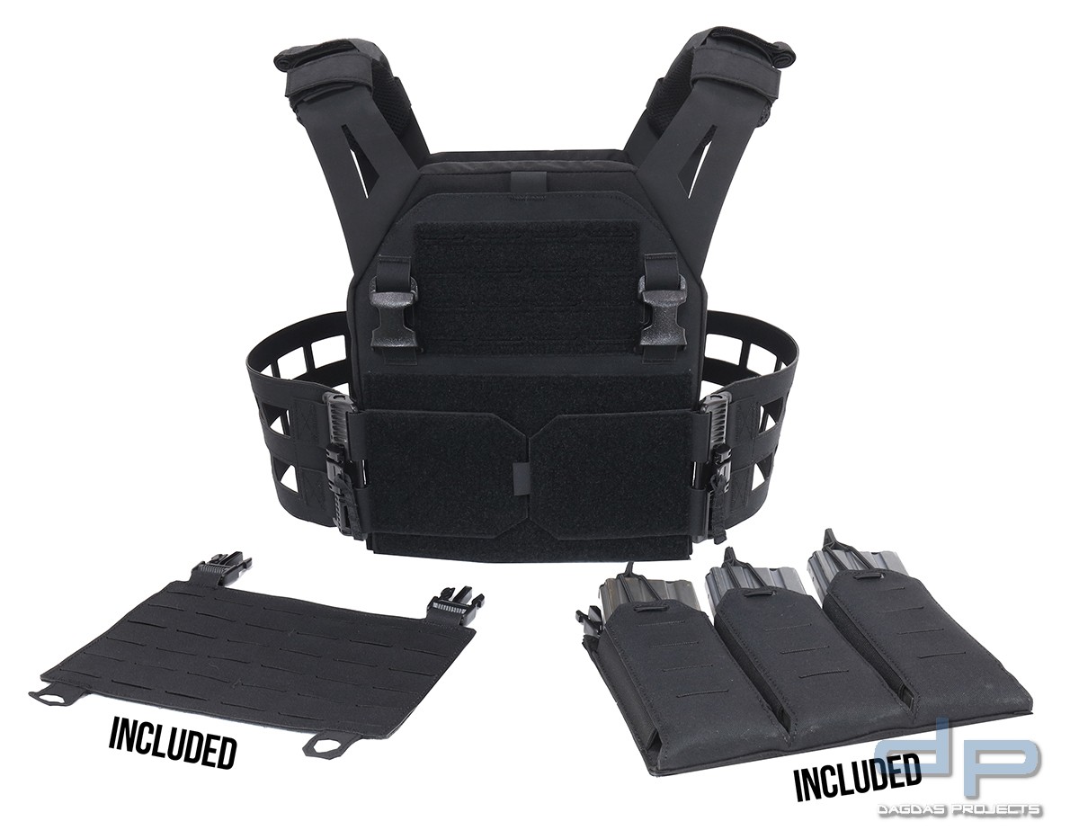 WAS LASER CUT LOW PROFILE PLATE CARRIER V2 in verschiedenen Farben