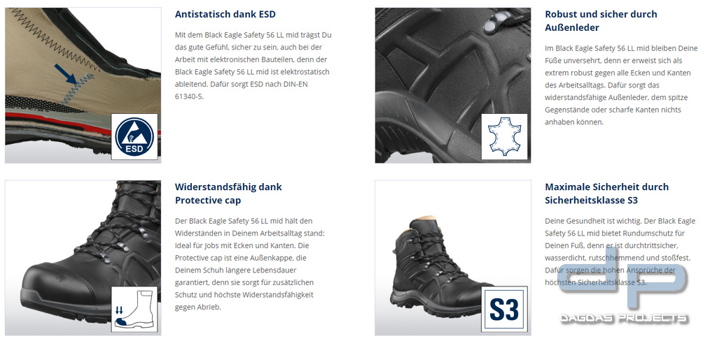 Haix BLACK EAGLE SAFETY 56 LL MID