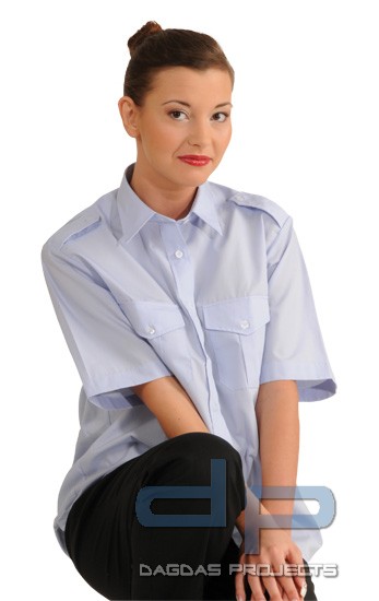 PHK Damenbluse halbarm Farbe weiss