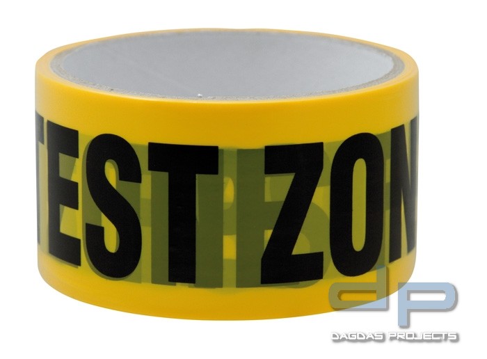 Absperrband FPS Test Zone