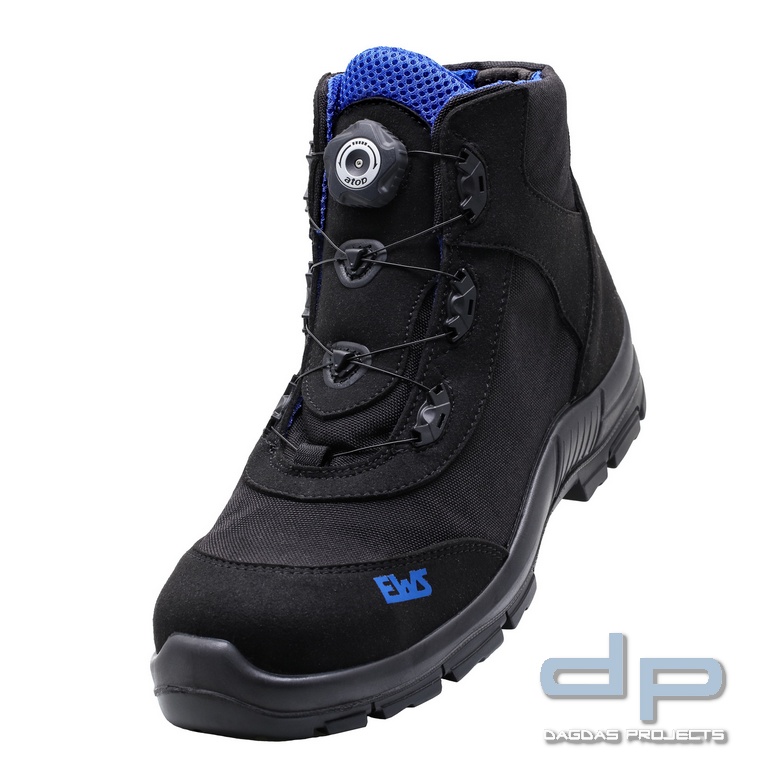 EWS Dynamic Safety Stiefel S3 SRC Schwarz/Blau ohne Applikation