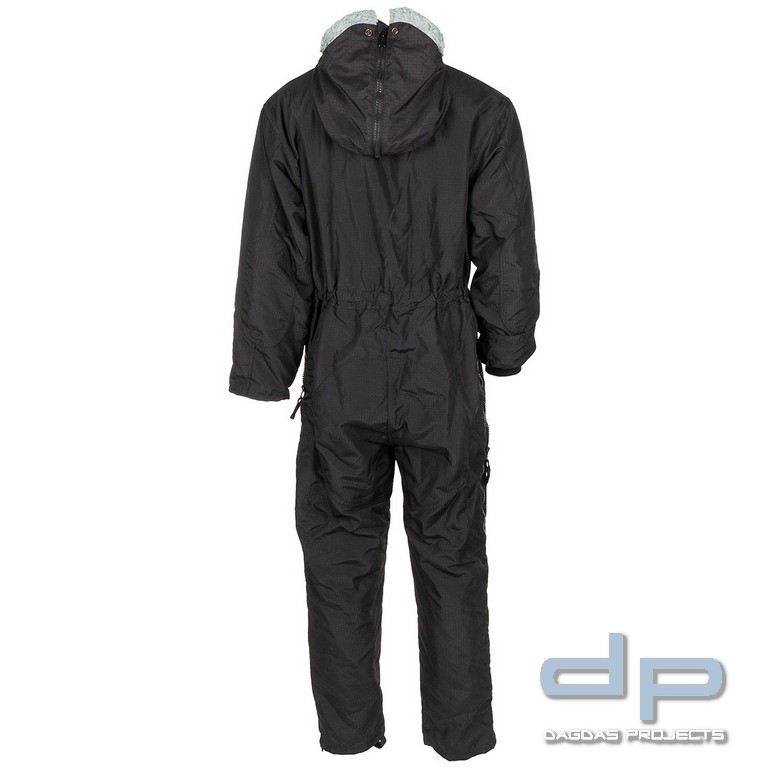 Brittischer Technikeroverall, "ECW" schwarz, Rip Stop, gebraucht