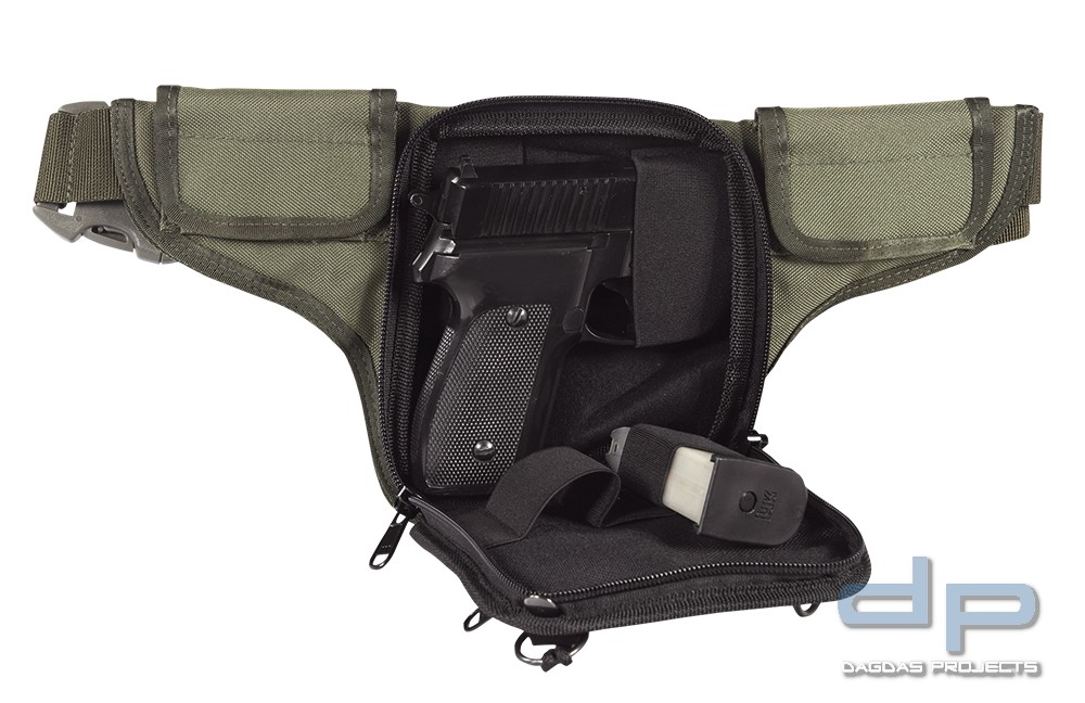 UNDERCOVER BAUCHTASCHE RECHTS ZWEIFARBIG in verschiedenen Farben