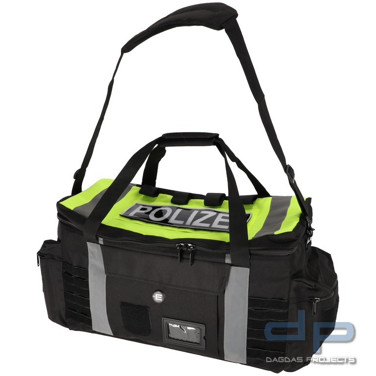 ETZEL® EINSATZ- UND AUSRÜSTUNGSTASCHE HIGHVIZ, SCHWARZ / NEONGELB VOLUMEN: 40 LITER