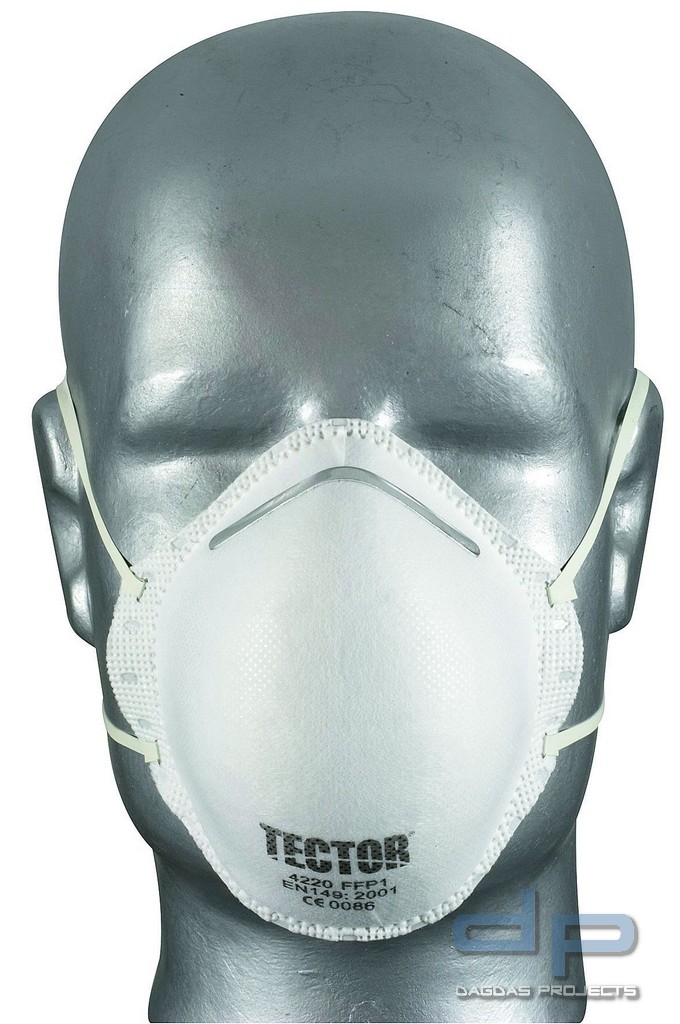 Standard-Feinstaubmaske P1 VPE 20