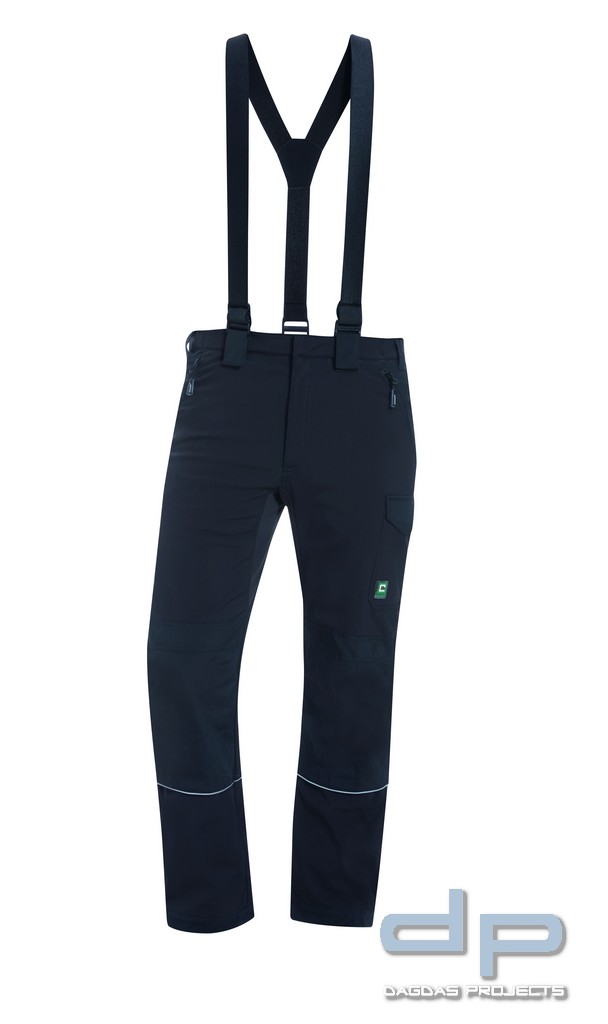 SOFTSHELL BUNDHOSE in SCHWARZ