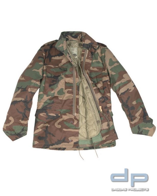 US FELDJACKE M65 T/C M.FU.WOODLAND