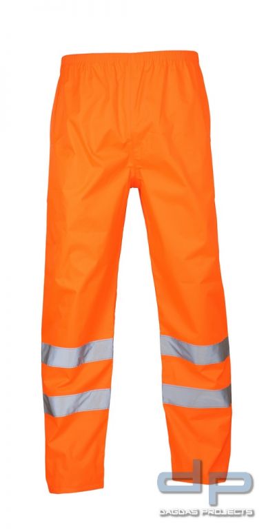 Warnschutz-Regenbundhose - warnorange