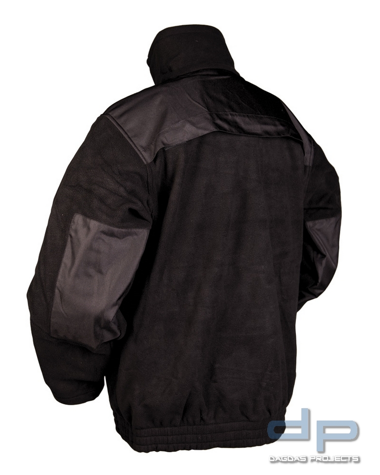 SECURITY FLEECEJACKE SCHWARZ