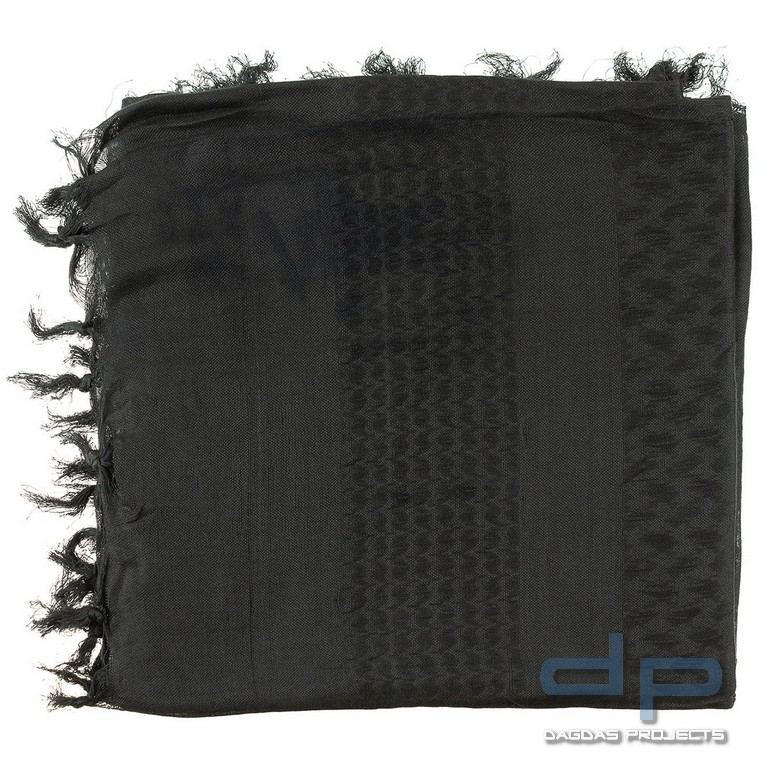 PLO Tuch, "Shemagh", Supersoft, schwarz