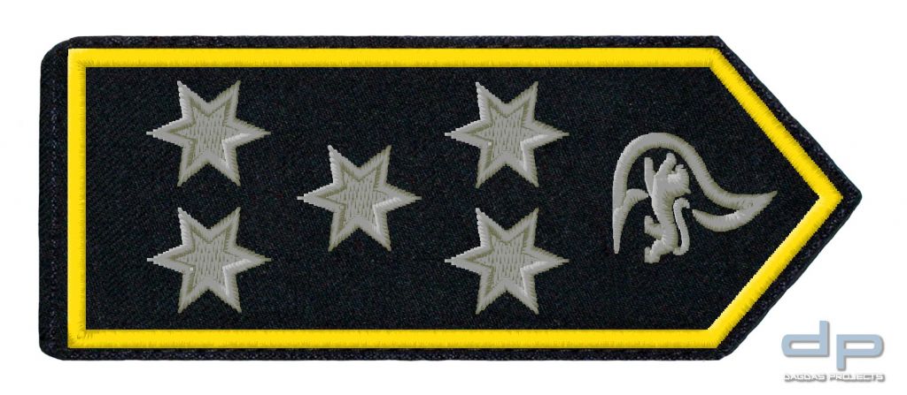 SCHULTERKLAPPENPAAR FEUERWEHR, BADEN-WÜRTTEMBERG BRANDOBERAMTSRÄTIN/-RAT (A13)
