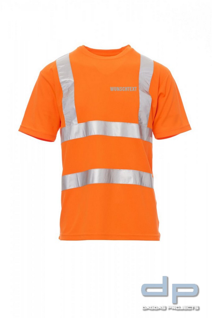 Payper Warnschutz T-shirt "AVENUE" in verschiedenen Farben mit Wunschaufdruck auf Brust und Rücken