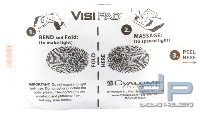 Cyalume VisiPad Markierer 10 Stunden in verschiedenen Farben